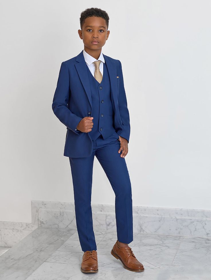 Boys Blue Page Boy Suit
